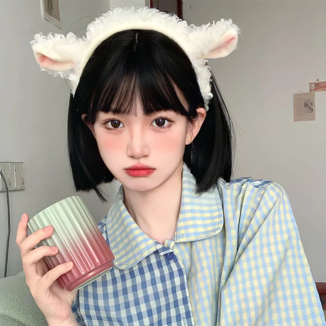 9顶假发的女孩海报